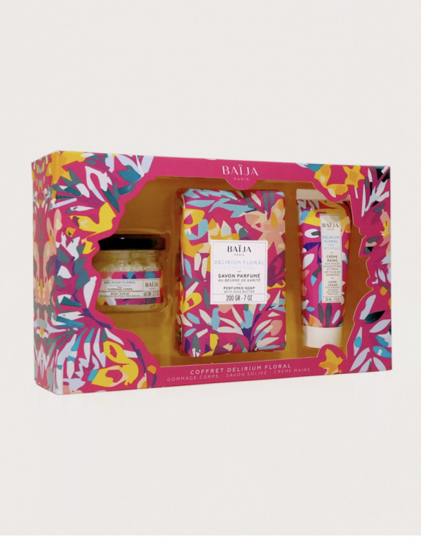 Coffret soin du corps - baija delirium floral